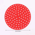 Non Stick Silicone Air Fryer Liner Reusable Cooking Mat for Baking Grilling Oil Tray Protection and Easy Kitchen Cleaning