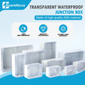 IP67 Plastic Transparent Waterproof Enclosure Box for Outdoor Electronic Projects