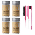2/5Pcs Hair Wax Stick For Kids Women Slick Back Brushes Gel Pomade for Little Girls