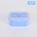 4PS Collapsible Food Storage Containers with Lids & Vent,, Kitchen Stacking Silicone