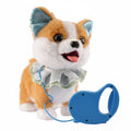 Walking Dog Repeats What You Say Realistic Licking Tongue Electronic Pet Interactive Musical Puppy Robot for Toddlers 3-5