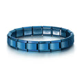 2025 Fashion Functional Elastic Bracelet Modular Bulk Italian Charms Links Fit Bracelet