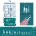 Nailpop 120pcs/box Gel X Nail Tips Medium Short Shape Almond/Square/Soft Gel Nail Tips
