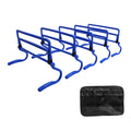 Sports Agility Hurdles Adjustable Height Footwork Training Obstacle Set for Field Athletics