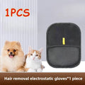 1A-Pet Hair Removal Mitts For Cats Dogs Static Brush Pet Hair Remover Brush Removing Dog Cat Hair From Sofa Carpet Supplies
