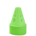 10pc Marking Training Road Cone Traffic Control Solution For Soccer Training And Stadium Thickened Windproof Roller Skating Pile