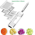 4 in1 Vegetable Slicer Stainless Steel Shredder Cutter Multi-Purpose Vegetable Slicer