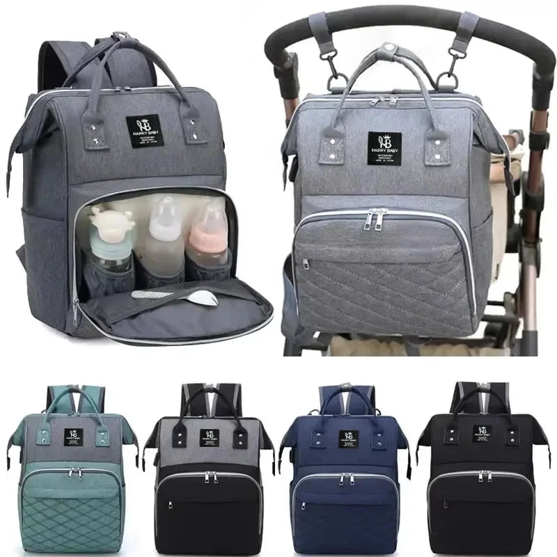 Mommy Diaper Bags Baby Stroller Hanging Bag Mother Large Capacity Nappy Backpacks with