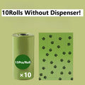 150Pcs Biodegradable Poop Dog Bags+Dispenser - Thickened Dog Waste Bags for On-the-Go Outdoor Cleanup & Environmentally Friendly