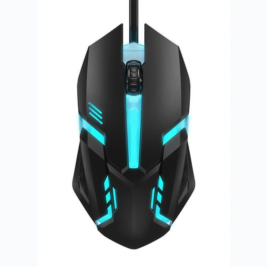 Nexusclick RGB Light USB Wired Mouse,Gaming Mouse Cableado Office Optical Mouse PC