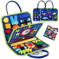 Montessori Kids Travel Toy Felt Activity Quiet Books Busy Board Activity Educational