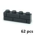 DIY Building Blocks Wall Figures Bricks 1x2 1x3 1x4 L Dots Educational Creative