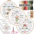 3/4pcs Embroidery Starter Kit for Diy Crafter