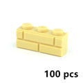 DIY Building Blocks Wall Figures Bricks 1x2 1x3 1x4 L Dots Educational Creative