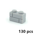 DIY Building Blocks Wall Figures Bricks 1x2 1x3 1x4 L Dots Educational Creative