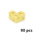 DIY Building Blocks Wall Figures Bricks 1x2 1x3 1x4 L Dots Educational Creative