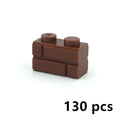 DIY Building Blocks Wall Figures Bricks 1x2 1x3 1x4 L Dots Educational Creative