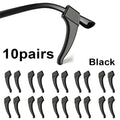 10/20/30/100pcs Anti-slip Silicone Ear Grip Glasses Eyeglasses Leg Ear Hook Stopper