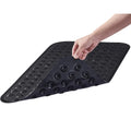 1pc Bubble Massage Non-slip Shower Mats with Suction Cups & Drain Holes, 38*70cm PVC Bathroom Mats Safe Bath Mats Machine Wash