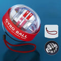 Magnetic Light Up Power Wrist Ball Gyro Finger Grip Strengthener for Fitness Training Stress Relief Exercise