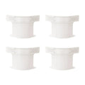 4 Pack Invisible Elastic Bed Sheet Clips, Anti-Slip Corner Fastening Bands to Secure Mattress Cover