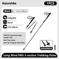 Naturehike Climbing Sticks Ultralight Outdoor Folding Trekking Poles Hiking Pole