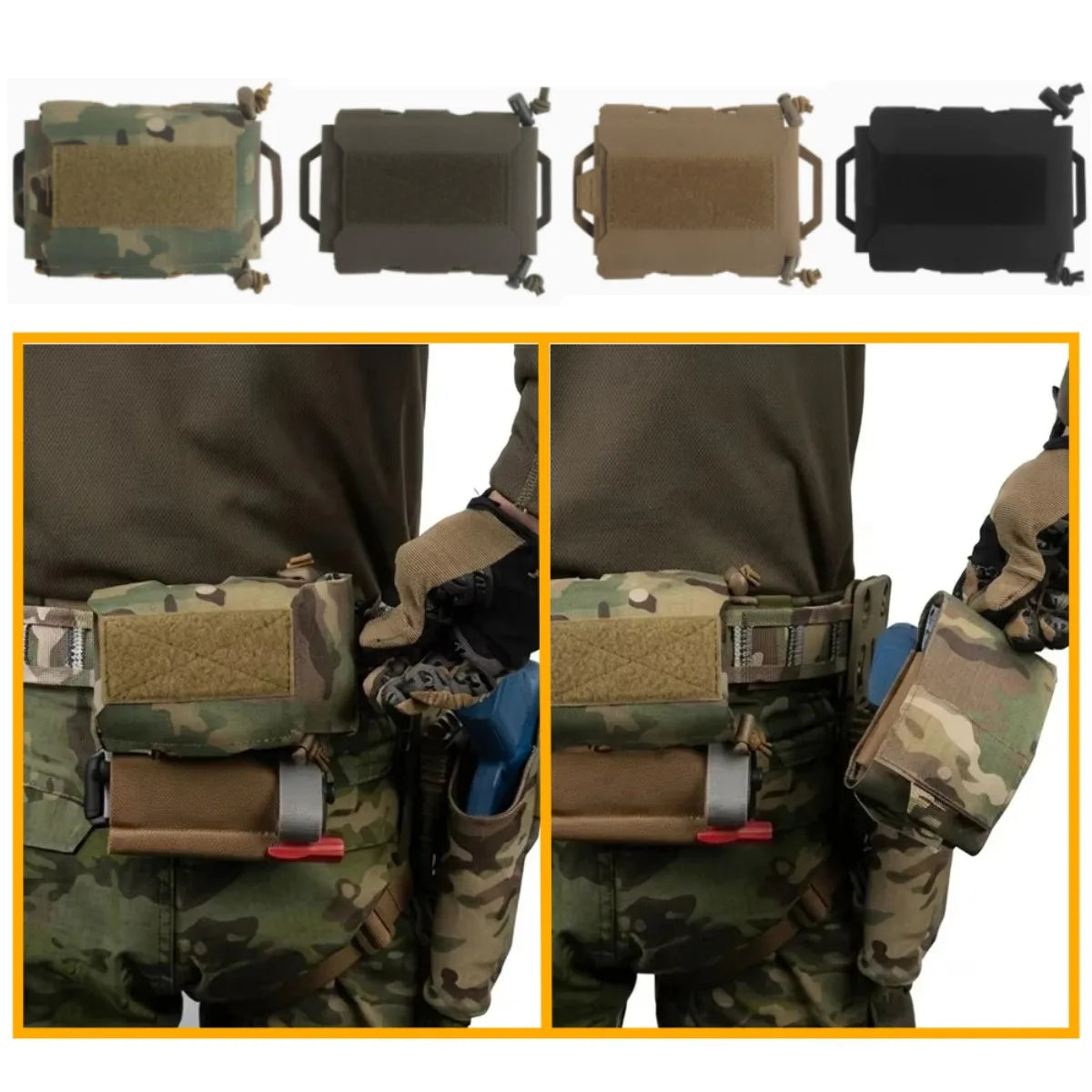 Tactical Kit IFAK Medical Pouch First Aid Bag Compact Outdoors Hunting Survival Equipment Hunting Accessory