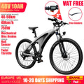 HUANCI Q5 Electric Bike for Adults Mountain Tire E Bike 48V 20Ah Battery Electric Bicycle for Commuting Long Range