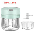 250ML Stainless Steel Electric Garlic Chopper Sturdy Durable Garlic Ginger Kitchen