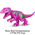 Jurassic Dinosaur World Brutal Raptor T-Rex Triceratops Indominus Rex Model Building