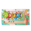 Magnetic Sorting Games Montessori Puzzle Toys Maze Board Learning Color Montessori