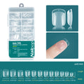 False Nail Tips Full Cover Clear Acrylic Extensions 10/12 Sizes Natural Look DIY Professional Manicure 120/600pcs