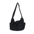 Workwear Canvas Shoulder Bag Large Capacity Retro Messenger Bag New Student Class Messenger Bag