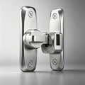 Zinc Alloy Rotary Flip Door Latch 90/180 Degree Mount Safety Door Bolt Hardware Household Sliding Door Security Buckle Latch for