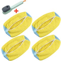 1/2/4PCS Shoe Washing Machine Bag with Liquid Shoe Brush Set Durable Laundry Shoe Bag and Soft Bristle Clean Brush for All Shoes