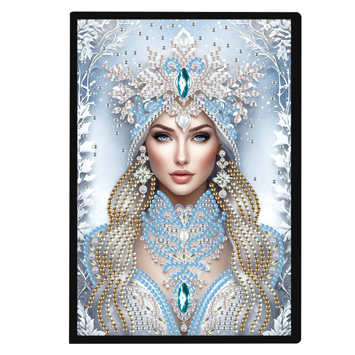 5D DIY Special Shape Diamond Art Painting A5 Notebook Sketchbook, Rhinestone Art Hand