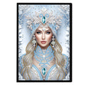5D DIY Special Shape Diamond Art Painting A5 Notebook Sketchbook, Rhinestone Art Hand