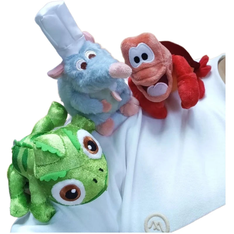 16cm Ratatouille Chameleon Plush Magnetic Sebastian Shoulder Plush Toy Kawaii Plush