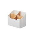 1/2PCS Multifunctional Compartment Storage Box Bamboo Wooden Desktop Organizer Cosmetic