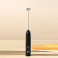 Wireless Milk Frother Electric Type-C Handheld Blender Stainless Steel Mini Coffee Maker Whisk Mixer for Coffee Cappuccino Cream