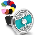 Tree Car Aromatherapy Diffuser Locket Car Clip Perfume Essential Oil Diffuser Car Vent