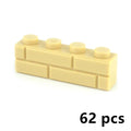 DIY Building Blocks Wall Figures Bricks 1x2 1x3 1x4 L Dots Educational Creative