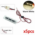 DIY 0.8mm Pin 1x1 1x2 1x4 Length 50cm SMD LED 2835 Remote Control Building Block Flash