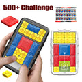 Slide Block Brain Game Challenge Huarong Road Brain Teaser Sliding Puzzles Logical