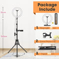 Tripod With LED Ring Light For Phone Tripod Camera Stand Selfie Photography Light LED