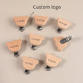 Beechwood Pacifier Clip 8-Pack 10-Pack | Personalized with Name & Logo | Baby Accessories