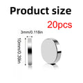 10x1/10x2/10x3mm-20/50/100pcs circular refrigerator magnets widely used in offices DIY
