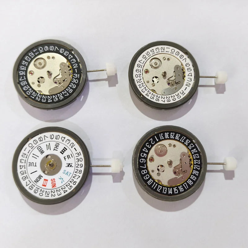 China NH35 NH36 Black 3/6 o clock Date Day Calendar Automatic Mechanical Movement Replace