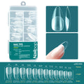 False Nail Tips Full Cover Clear Acrylic Extensions 10/12 Sizes Natural Look DIY Professional Manicure 120/600pcs