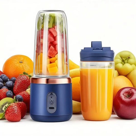 8OPortable Blender Bottle Electric 6 Blades Multifunction Juice Blender Fresh Juice